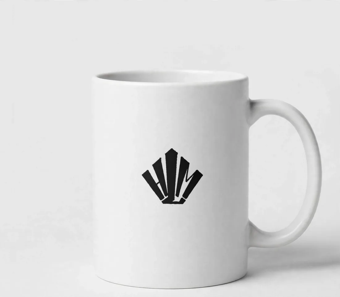 Mug blanc mat — Le même, en clair.